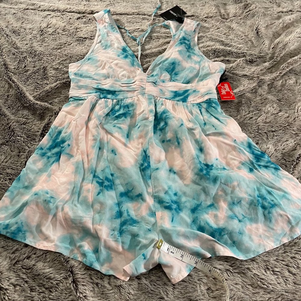 Forever 21 Dukes of Dallas Tyedye Romper NWT